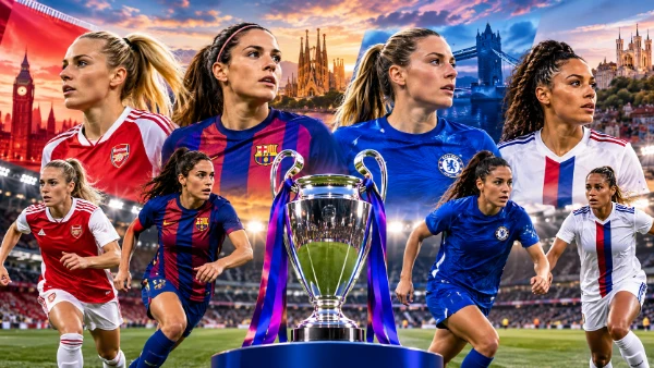 Kanshebbers voor de Women's Champions League